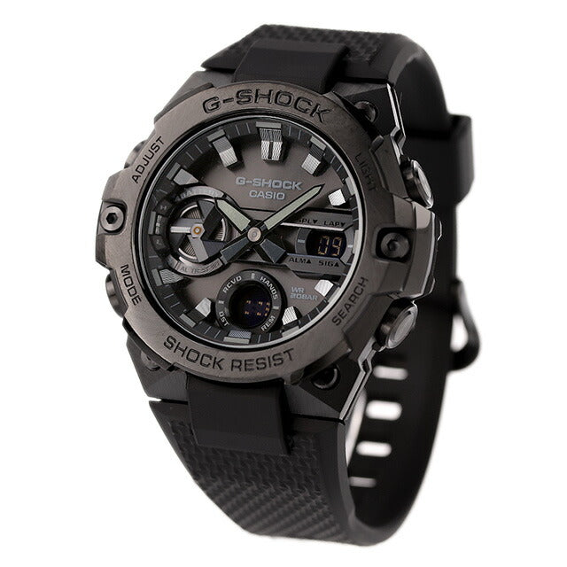 gショック ジーショック G-SHOCK ソーラー GST-B400BB-1A Bluetooth メンズ 腕時計 ブランド カシオ アナデジ オールブラック 黒 GST-B400BB-1ADR