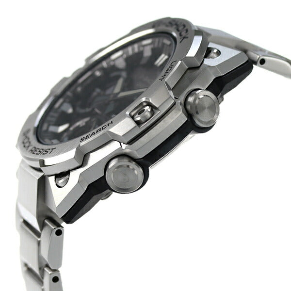 gショック ジーショック G-SHOCK Gスチール GST-B400 ワールドタイム ソーラー メンズ 腕時計 GST-B400D-1ADR ブラック カシオ CASIO GST-B400D-1ADR