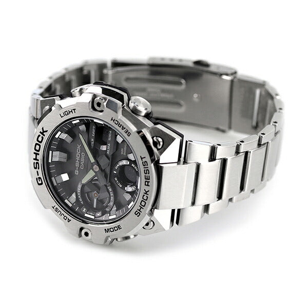 gショック ジーショック G-SHOCK Gスチール GST-B400 ワールドタイム ソーラー メンズ 腕時計 GST-B400D-1ADR ブラック カシオ CASIO GST-B400D-1ADR