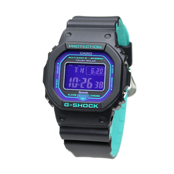 gショック ジーショック G-SHOCK スペシャルカラー 電波 ソーラー GW-B5600 メンズ 腕時計 ブランド GW-B5600BL-1ER デジタル パープル ブラック カシオ GW-B5600BL-1ER