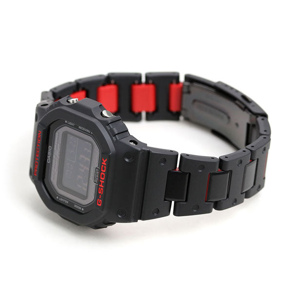 gショック ジーショック G-SHOCK 電波 ソーラー Bluetooth モバイルリンク GW-B5600 メンズ 腕時計 ブランド GW-B5600HR-1DR オールブラック カシオ GW-B5600HR-1DR