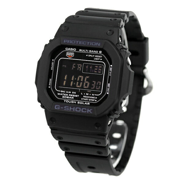gショック ジーショック G-SHOCK GW-M5610 オリジン 5600 ワールドタイム 電波ソーラー メンズ 腕時計 ブランド GW-M5610U-1BER オールブラック カシオ GW-M5610U-1BER