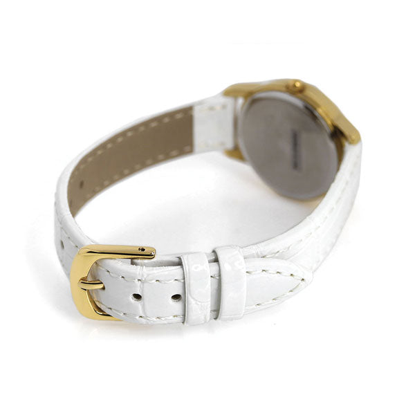 シチズン Q&Q リリッシュ 24mm ソーラー レディース 腕時計 ブランド H049-114 CITIZEN キュー&キュー シルバー×ホワイト プレゼント ギフト H049-114