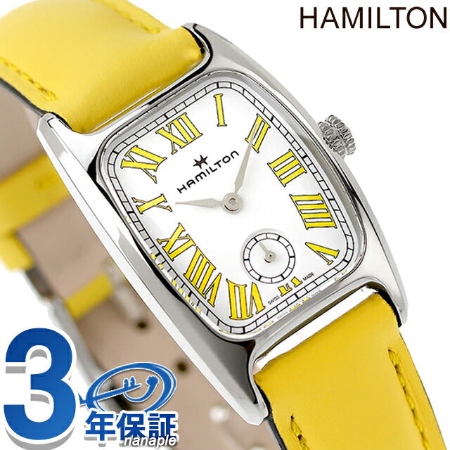 ハミルトン アメリカンクラシック ボルトン スモールセコンド クオーツM 23.5mm 腕時計 ブランド レディース HAMILTON H13321812 H13321812