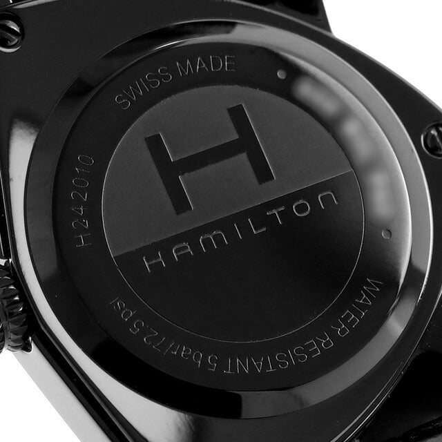 ハミルトン ベンチュラ S 24mm クオーツ 腕時計 ブランド レディース HAMILTON H24201730 アナログ オールブラック 黒 スイス製 H24201730