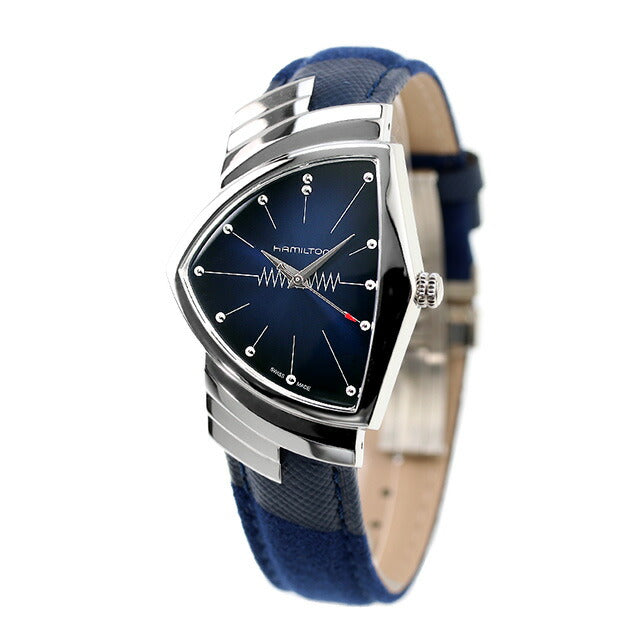 ハミルトン ベンチュラ 32mm クオーツ 腕時計 ブランド メンズ HAMILTON H24411942 アナログ ブルー スイス製 H24411942