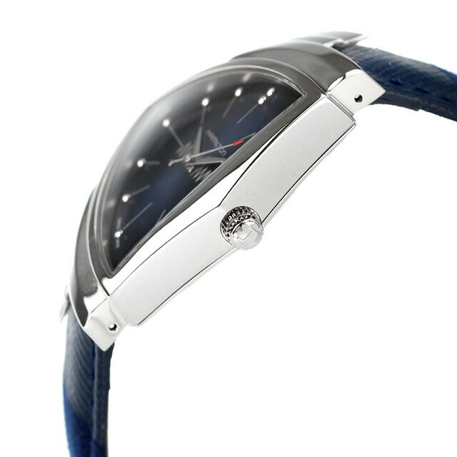 ハミルトン ベンチュラ 32mm クオーツ 腕時計 ブランド メンズ HAMILTON H24411942 アナログ ブルー スイス製 H24411942
