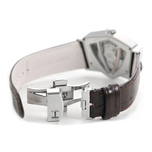 ハミルトン ベンチュラ 34mm メンズ 腕時計 自動巻き H24515521 HAMILTON 時計 ベージュ×ブラウン H24515521