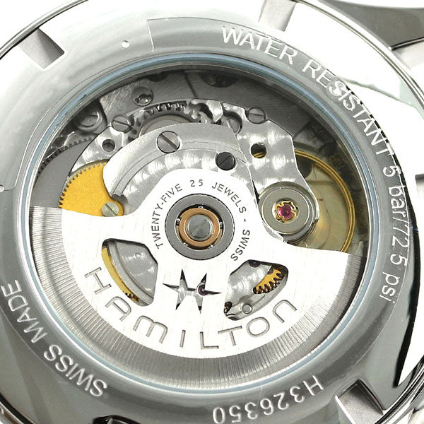 ハミルトン ジャズマスター パワーリザーブ 42mm 自動巻き 機械式 H32635781 メンズ 腕時計 ブランド 革ベルト H32635781