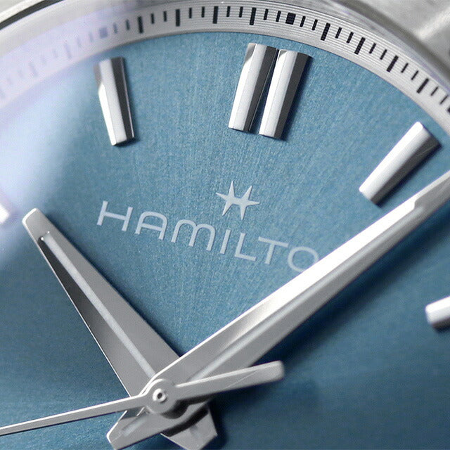 ハミルトン ジャズマスター パフォーマー オート 34.5mm 自動巻き 機械式 腕時計 ブランド メンズ レディース H36105140 アナログ ブルーグレー H36105140