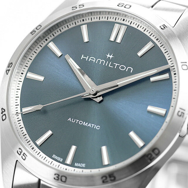 ハミルトン ジャズマスター Performer Automatic 38mm 自動巻き 腕時計 ブランド メンズ HAMILTON JAZZMASTER H36235140 アナログ ブルー スイス製 H36235140
