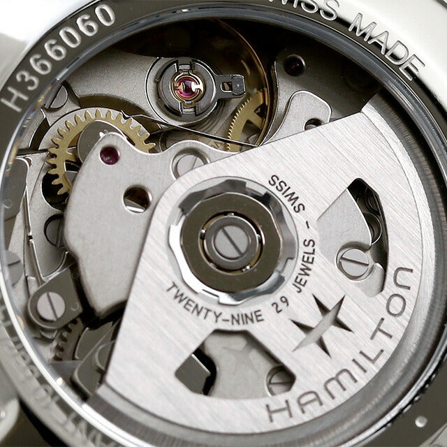 ハミルトン ジャズマスター パフォーマー 42mm 自動巻き 機械式 腕時計 ブランド メンズ クロノグラフ H36606130 アナログ ブラック 黒 スイス製 H36606130