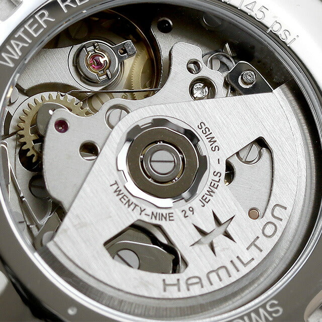 ハミルトン ジャズマスター パフォーマー 42mm 自動巻き 機械式 腕時計 ブランド メンズ クロノグラフ 革ベルト H36616640 アナログ H36616640