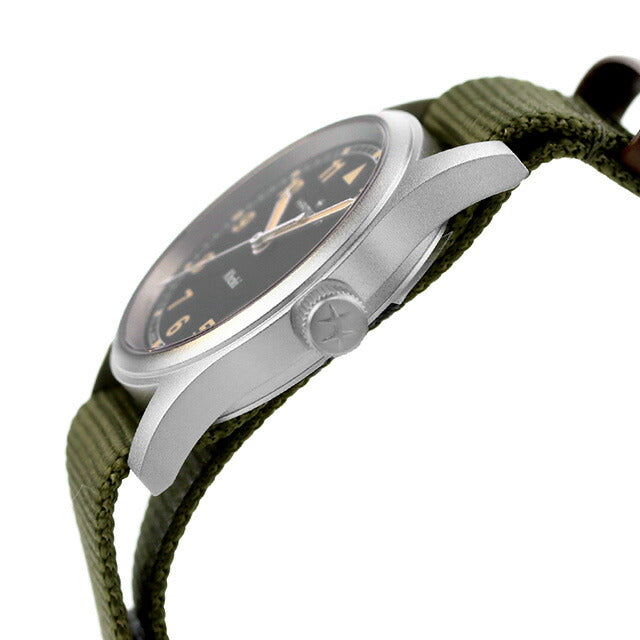 ハミルトン カーキ フィールド 33mm クオーツ 腕時計 ブランド メンズ レディース HAMILTON H69301930 アナログ ブラック グリーン 黒 スイス製 H69301930