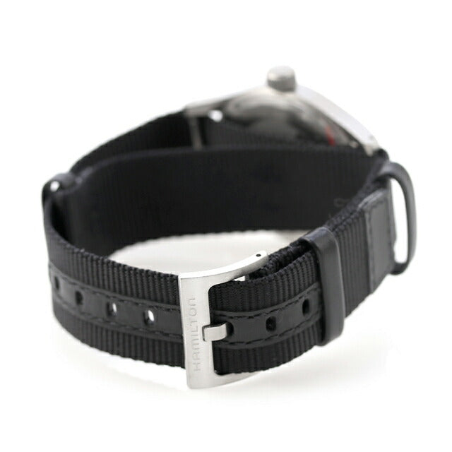 ハミルトン カーキ フィールド メカニカル 38mm 手巻き 腕時計 ブランド メンズ HAMILTON H69439910 アナログ ホワイト ブラック H69439910