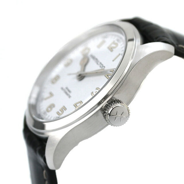 ハミルトン カーキ フィールド マーフ オート 38mm 自動巻き 腕時計 ブランド メンズ レディース HAMILTON H70405710 アナログ ホワイト ブラック 黒 スイス製 H70405710