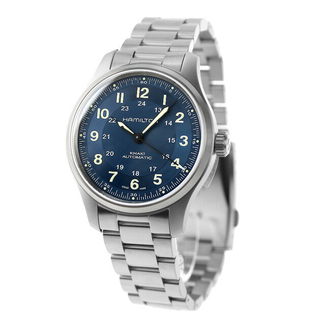 ハミルトン カーキ フィールド チタニウム オートマティック 42mm 自動巻き 腕時計 ブランド メンズ チタン HAMILTON H70545140 H70545140