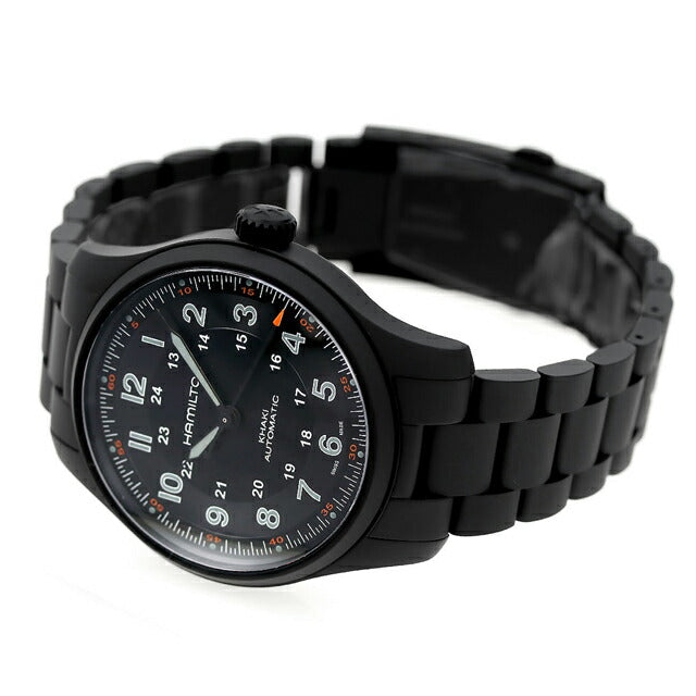 ハミルトン カーキ フィールド チタニウム オートマティック 42mm 自動巻き 腕時計 ブランド メンズ チタン HAMILTON H70665130 H70665130