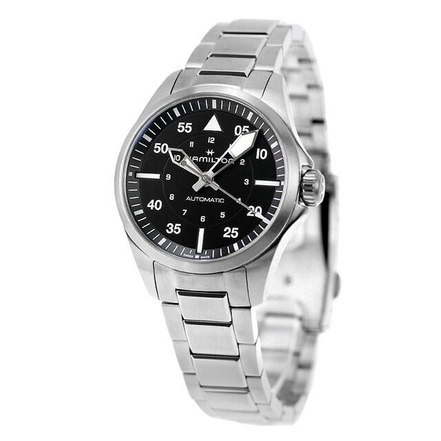ハミルトン カーキ アビエーション パイロット オートマティック 36mm 自動巻き 腕時計 ブランド メンズ HAMILTON H76215130 H76215130
