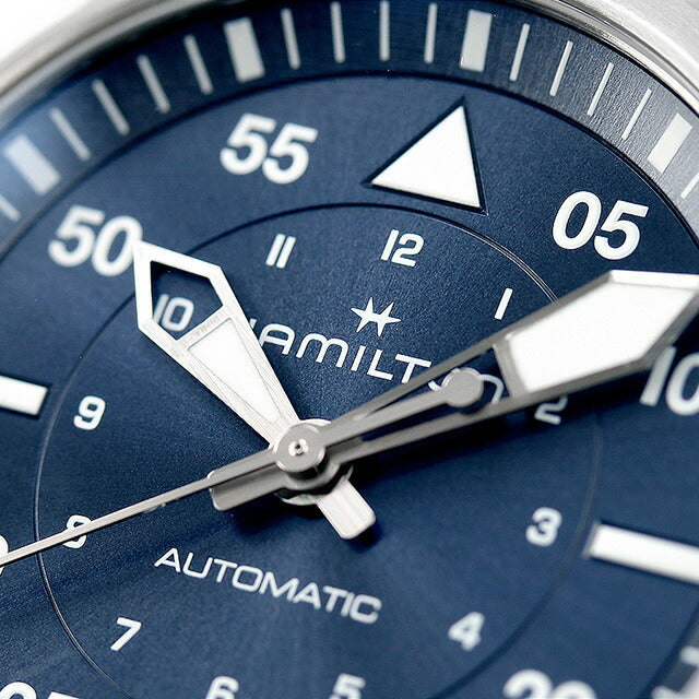 ハミルトン カーキ アビエーション パイロット オートマティック 36mm 自動巻き 腕時計 ブランド メンズ HAMILTON H76215140 H76215140