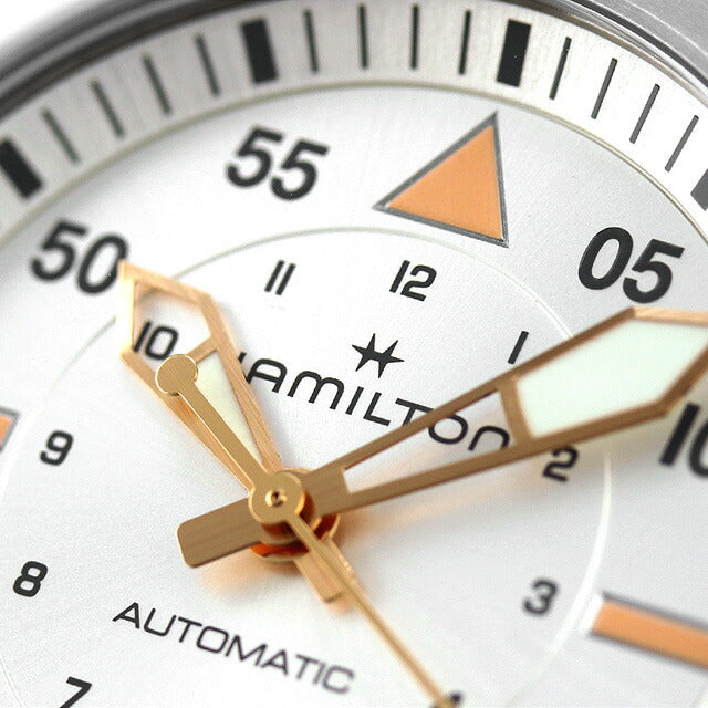 ハミルトン カーキ アビエーション パイロット オートマティック 36mm 自動巻き 腕時計 ブランド メンズ HAMILTON H76215850 H76215850