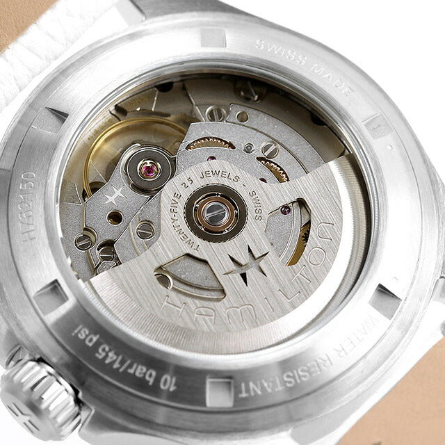 ハミルトン カーキ アビエーション パイロット オートマティック 36mm 自動巻き 腕時計 ブランド メンズ HAMILTON H76215850 H76215850