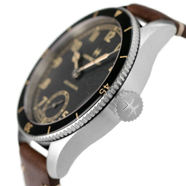 ハミルトン カーキ アビエーション パイロット パイオニア 43mm 手巻き 腕時計 ブランド メンズ 革ベルト H76719530 アナログ H76719530