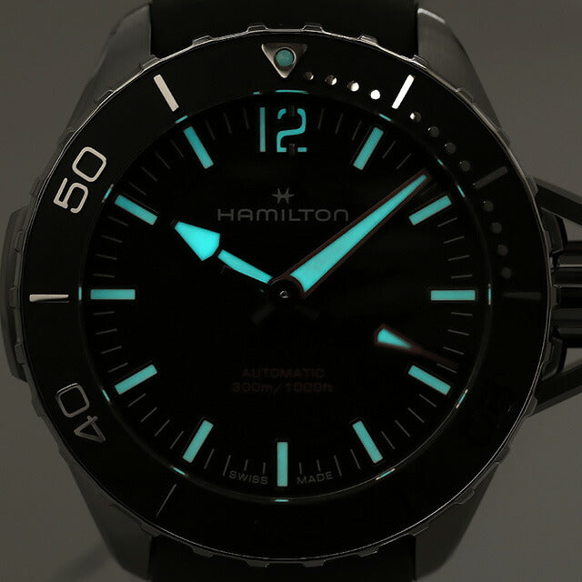 ハミルトン カーキ ネイビー オープンウォーター オート 41mm 自動巻き 腕時計 ブランド メンズ HAMILTON H77455331 アナログ H77455331