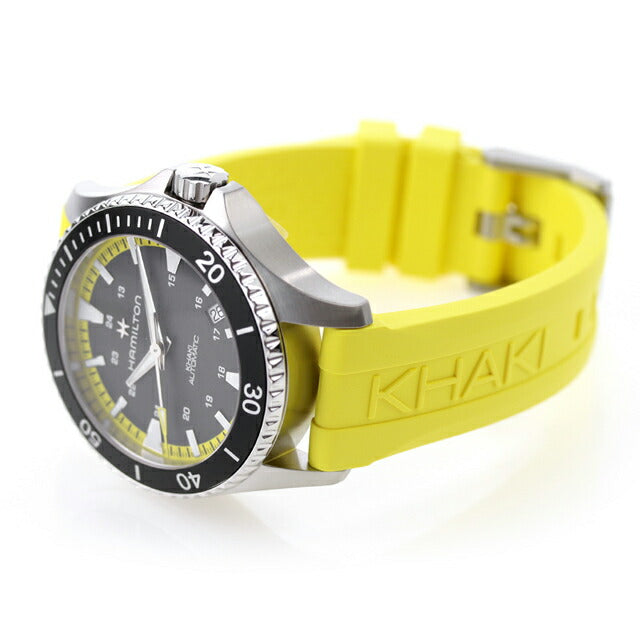 ハミルトン カーキ ネイビー スキューバ オート 40mm 自動巻き 腕時計 ブランド メンズ レディース HAMILTON H82395332 アナログ H82395332