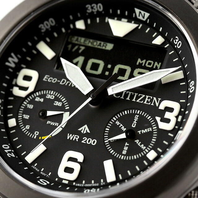 シチズン プロマスター ランド 光発電エコドライブ 腕時計 ブランド メンズ クロノグラフ ソーラー CITIZEN PROMASTER JV1007-07E JV1007-07E