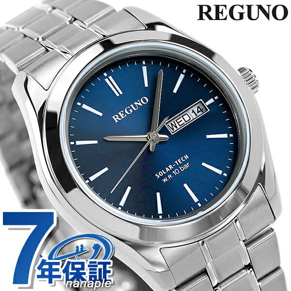 シチズン レグノ 時計 エコドライブ ソーラー メンズ 腕時計 ブランド KM1-211-71 CITIZEN ブルー KM1-211-71