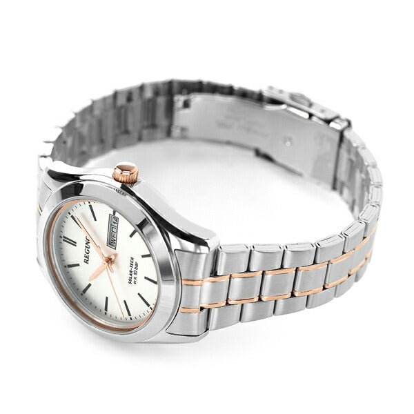 シチズン レグノ 時計 エコドライブ ソーラー メンズ 腕時計 ブランド KM1-237-91 CITIZEN シルバー ピンクゴールド KM1-237-91