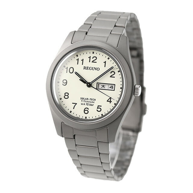 シチズン レグノ ソーラー スタンダードウオッチ エコドライブ 腕時計 ブランド メンズ チタン ソーラー CITIZEN KM1-415-13 KM1-415-13