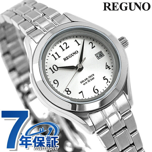 シチズン 腕時計 ブランド エコドライブ ソーラー レディース 腕時計 ブランド KM4-112-91 CITIZEN レグノ シルバー KM4-112-91