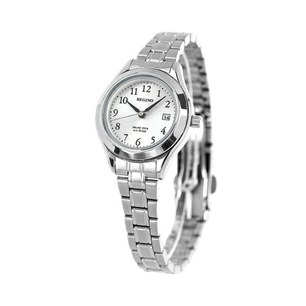 シチズン 腕時計 ブランド エコドライブ ソーラー レディース 腕時計 ブランド KM4-112-91 CITIZEN レグノ シルバー KM4-112-91