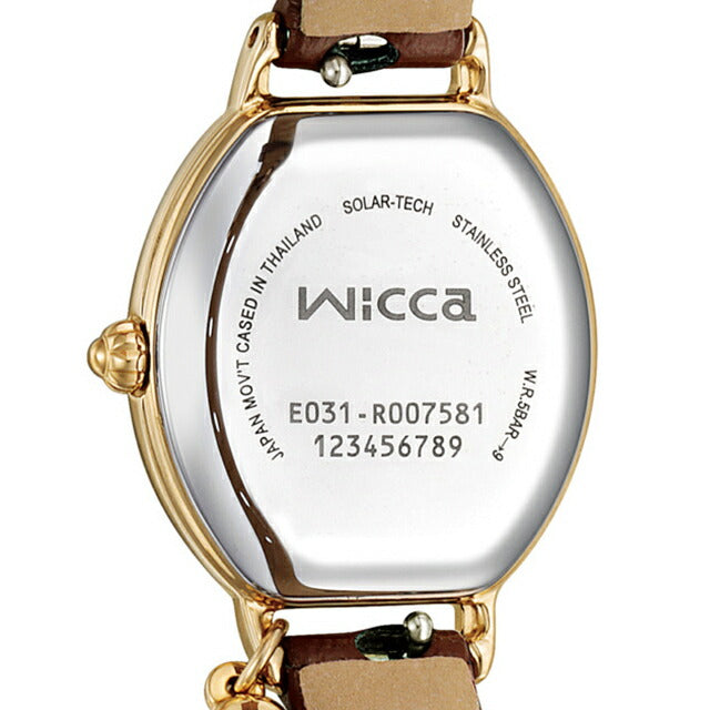シチズン ウィッカ イヤーカフセット ソーラーテック 腕時計 ブランド レディース 数量限定モデル CITIZEN wicca KP2-523-92 アナログ ホワイト ワインレッド 白 KP2-523-92