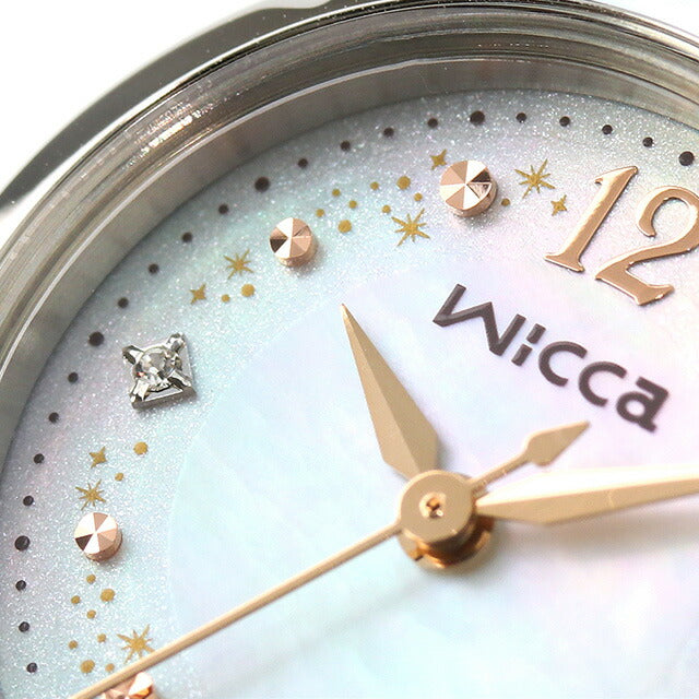 シチズン ウィッカ ソーラーテック 夏限定モデル 腕時計 ブランド レディース 数量限定 CITIZEN wicca KP3-619-21 アナログ シェル KP3-619-21