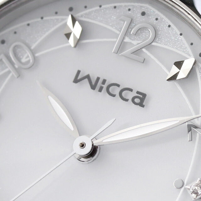 シチズン ウィッカ ベーシックモデル ソーラーテック 腕時計 ブランド レディース 替えベルト CITIZEN wicca KP6-014-11 アナログ ホワイト 白 KP6-014-11