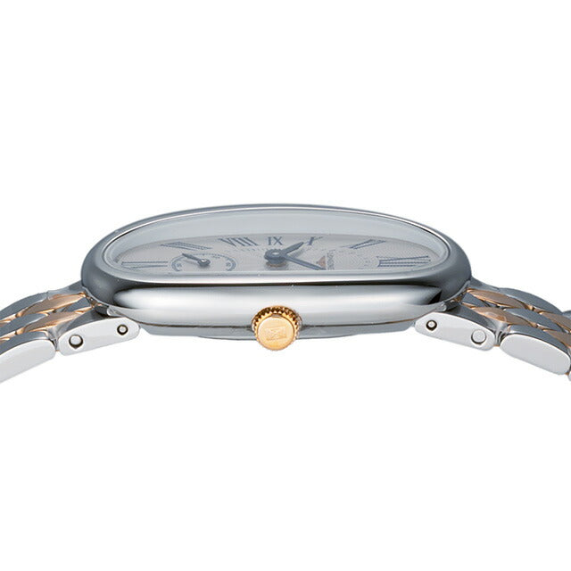 ロンジン サンフォネット クォーツ 電池式 腕時計 ブランド レディース LONGINES L2.306.5.71.7 アナログ シルバー ピンクゴールド L2-306-5-71-7