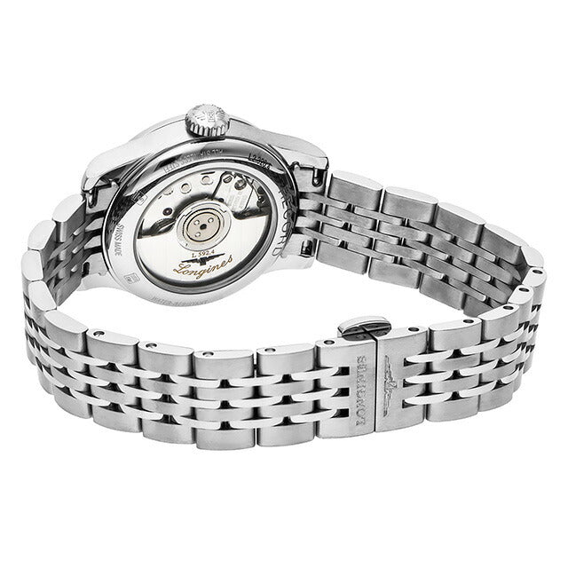 ロンジン レコード 自動巻き 腕時計 ブランド レディース LONGINES L2.320.4.76.6 アナログ シルバー スイス製 L2-320-4-76-6