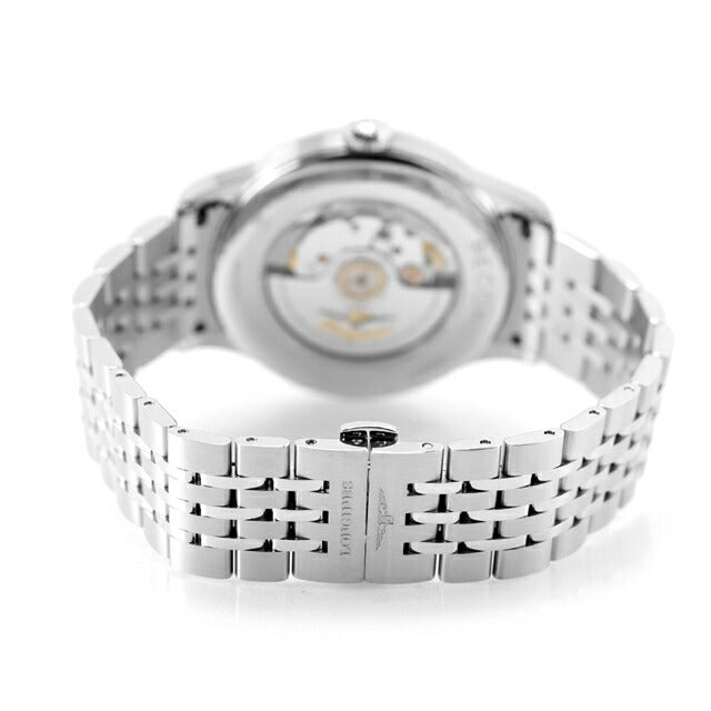 ロンジン レコード 自動巻き 腕時計 ブランド メンズ LONGINES L2.820.4.96.6 アナログ ブルー スイス製 L2-820-4-96-6