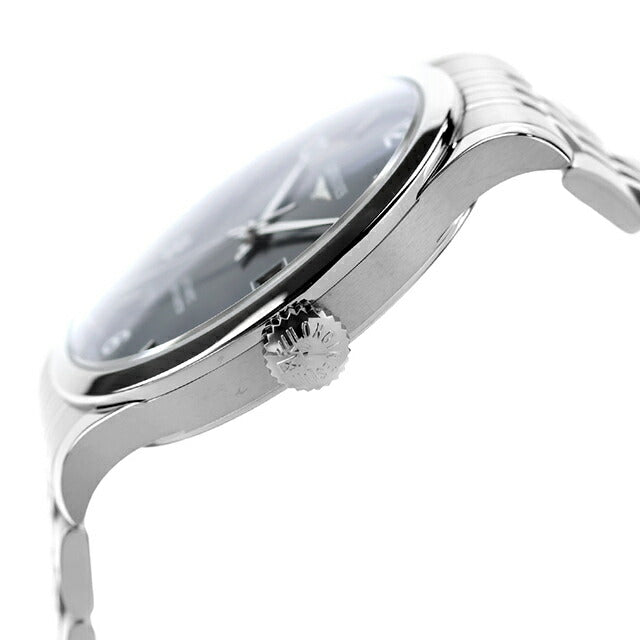 ロンジン レコード 自動巻き 腕時計 ブランド メンズ LONGINES L2.821.4.56.6 アナログ ブラック 黒 スイス製 L2-821-4-56-6