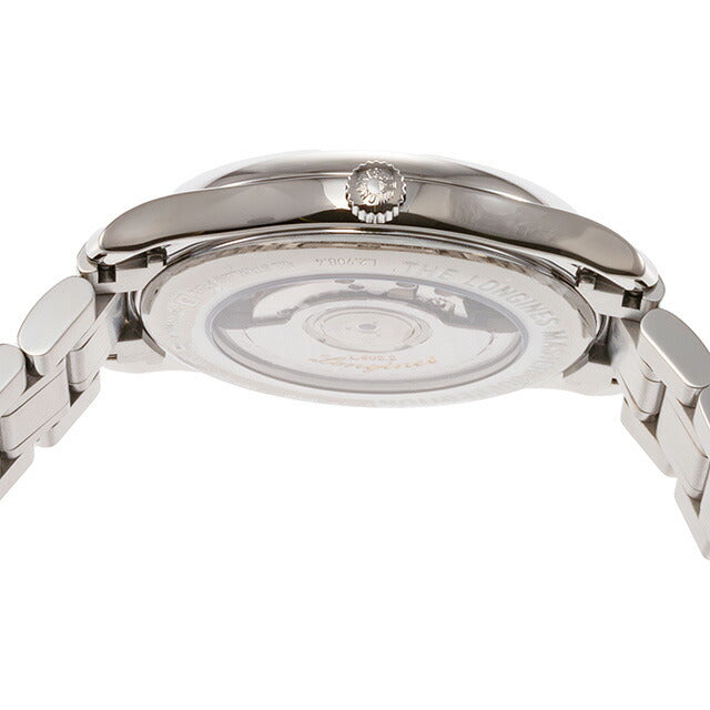 ロンジン マスターコレクション 自動巻き 腕時計 ブランド メンズ LONGINES L2.908.4.78.6 アナログ シルバー スイス製 L2-908-4-78-6