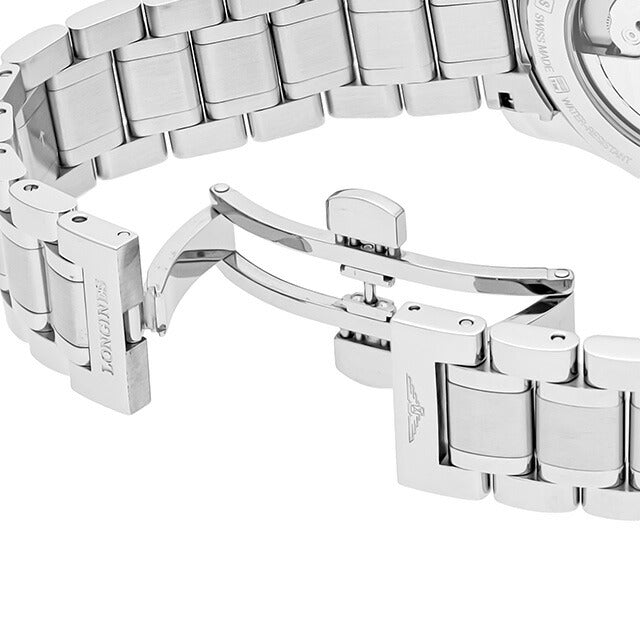 ロンジン マスターコレクション 自動巻き 腕時計 ブランド メンズ LONGINES L2.910.4.51.6 アナログ ブラック 黒 スイス製 L2-910-4-51-6