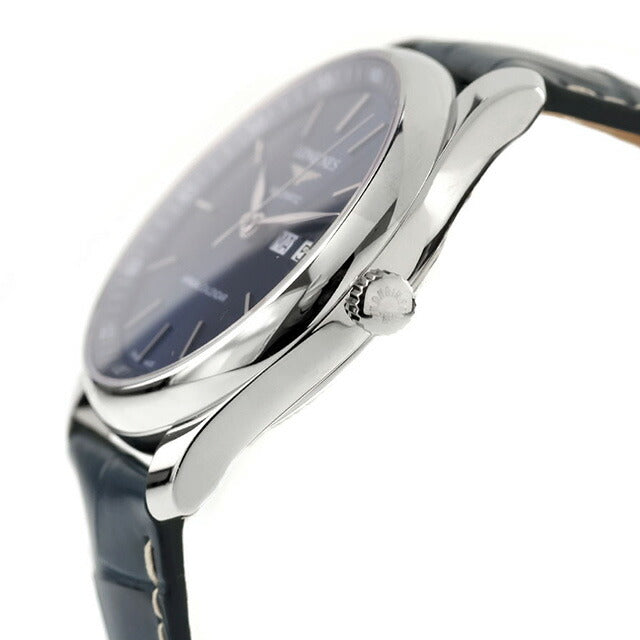 ロンジン マスターコレクション 自動巻き 腕時計 ブランド メンズ LONGINES L2.910.4.92.0 アナログ ブルー スイス製 L2-910-4-92-0