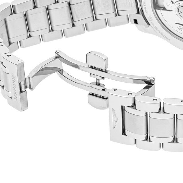 ロンジン マスターコレクション 自動巻き 腕時計 ブランド メンズ LONGINES L2.910.4.92.6 アナログ ブルー スイス製 L2-910-4-92-6