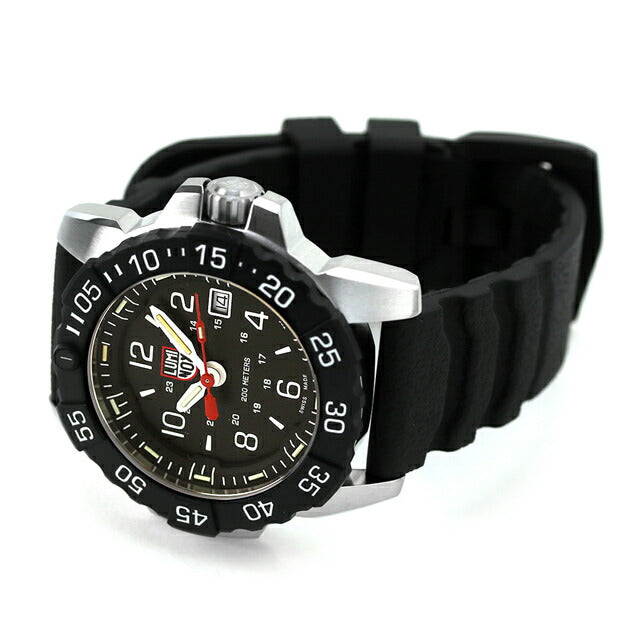 ルミノックス ネイビーシールズ RSC 3250シリーズ クォーツ 電池式 腕時計 ブランド メンズ LUMINOX 3251.CB アナログ ブラック 黒 スイス製 l3251-CB