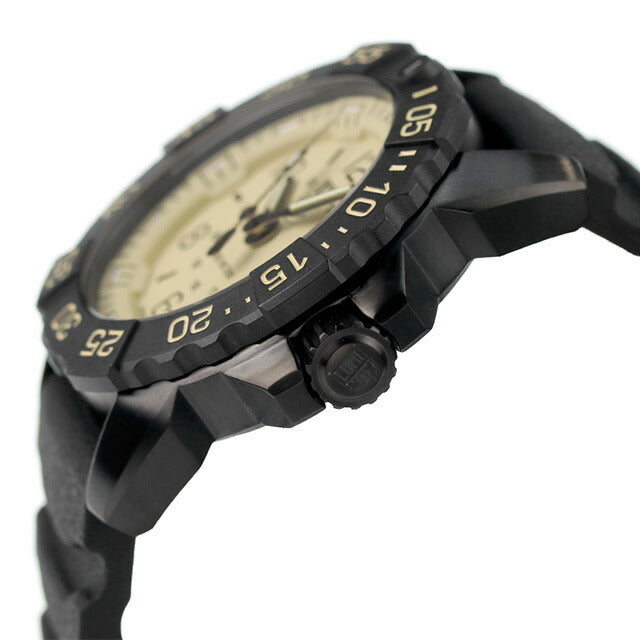ルミノックス NAVY SEAL RSC 3250 腕時計 ブランド メンズ 替えベルト 3251.CBNSF.SET アナログ ベージュ ブラック 黒 スイス製 l3251-CBNSF-SET