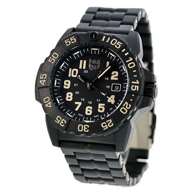 ルミノックス ネイビーシールズ 3500シリーズ クォーツ 電池式 腕時計 ブランド メンズ LUMINOX XS.3510 アナログ ブラック 黒 スイス製 l3510