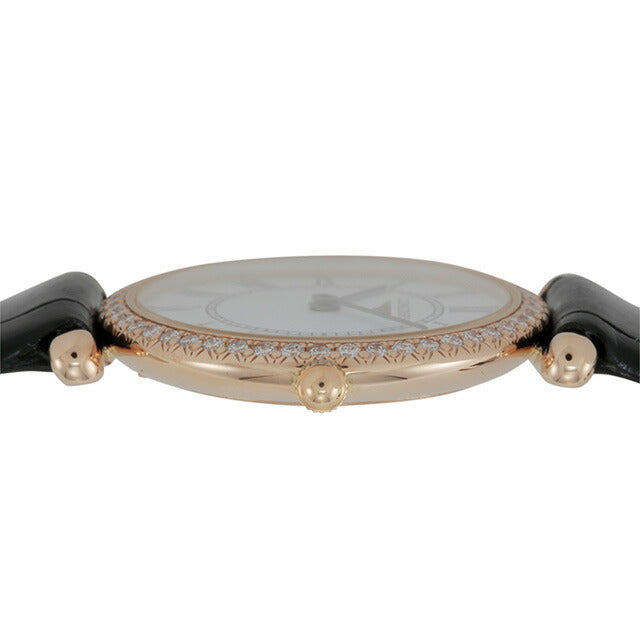 ロンジン アガシ クォーツ 電池式 腕時計 ブランド レディース LONGINES L4.191.9.11.0 アナログ ホワイト ブラック 黒 スイス製 L4-191-9-11-0